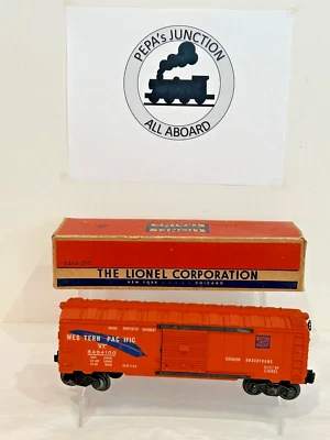 LIONEL 6464-100 #9 SCARCE ~W. P. Type.2A Var.-G (DARK ORANGE-SM.WP) Blt-'54 MOB - Image 1 of 4