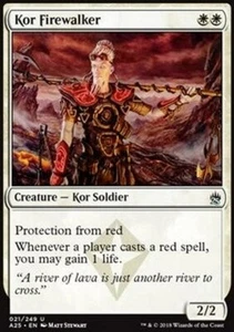 *MRM* ENGLISH Marcheur de feu kor (Kor Firewalker) MTG MAGIC m25 - Bild 1 von 1