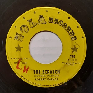 ROBERT PARKER Scratch b/w Happy Feet Orig '66 NOLA R&B Soul Funk Vinyl 45 VG+ - Foto 1 di 1