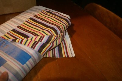 Preppy Stripe Lisette 100% Cotton Quilting Fabric 5.5 yds x 40"w - Image 1 of 3
