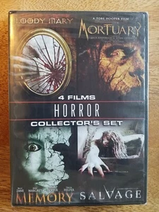 Horror Collector's Set DVD 4 Films Bloody Mary Mortuary Memory Salvage Movie NEW - Picture 1 of 5