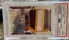 2018-19 Panini National Treasures Basketball Lebron James Game Worn Patch /10