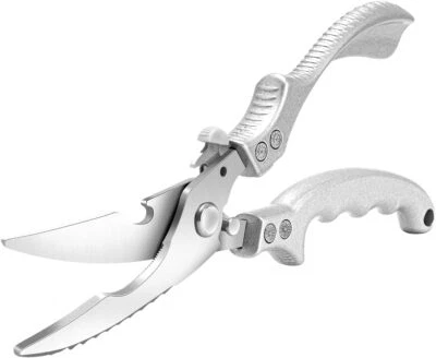 Küchenschere Geflügelschere für Fleisch Fisch Geflügel Knochenbrecher Edelstahl - Bild 1 von 4