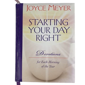 Starting & Ending Your Day Right FLIP Book By Joyce Meyer Religion 2007 USA HCov - Picture 1 of 8