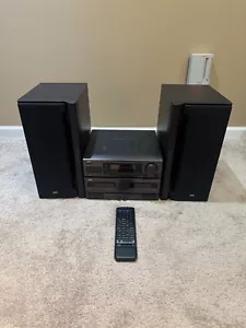 Rare JAPAN - JVC MX-77M Stereo System Complete TESTED W/Remote (READ) - Picture 1 of 14