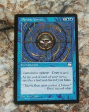 MTG Psychic Vortex. Weatherlight.  Magic the Gathering