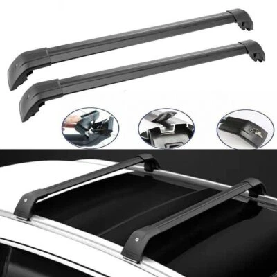 Se adapta a barras transversales de riel de techo para Mitsubishi Montero Sport 2015-2022 Foto 1 de 4