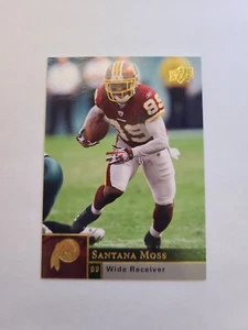 2009 Upper Deck Santana Moss Washington Redskins #195 - Picture 1 of 2