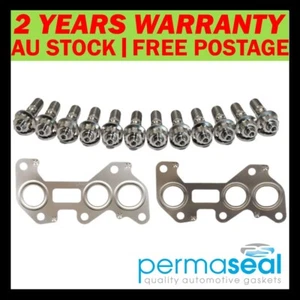 Permaseal Exhaust Manifold Titanium Stud&Gasket For Toyota Crown 2.5L 1999-03 - Picture 1 of 5
