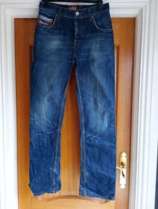 Superdry Jeans Mens W30 L32 Blue Denim Regular Straight Leg Blacklabel - Picture 1 of 13