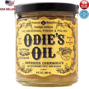 Barattolo universale legno pelle finitura metallo 9 oz olio odie atossico protezione UV - Foto 1 di 7
