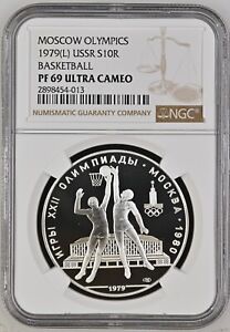 1979(L) USSR BASKETBALL MOSCOW OLYMPICS S10R NGC 69