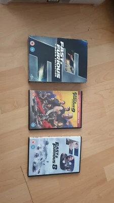 Fast & Furious: 7-movie Coll' DVD (2015) Paul Walker, + FnF 8 and 9 cert 15 7 - Image 1 of 4