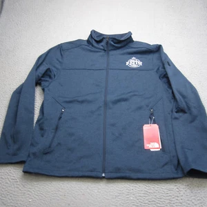 North Face Jacket Men Extra Large Blue Ridgeline SS Windwall Soft Shell Full Zip - Picture 1 of 11