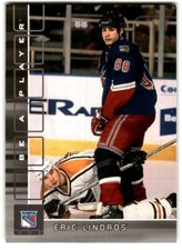2001-02 Be a Player Memorabilia Eric Lindros #315 New York Rangers