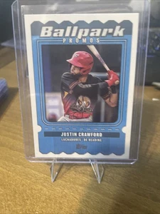 Promociones de estadio Justin Crawford debut profesional Topps 2025 #BP-7 Philadelphia Phillies - Imagen 1 de 2
