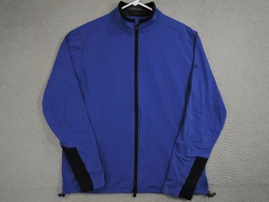 Greyson Jacket Mens Extra Large Blue Black Sequoia Performance Stretch Golf - Picture 1 of 11