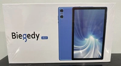 Biegedy 平板电脑 10.1 英寸蓝色 — 第 1/3 张图片