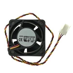 Do Delta EFB0412VHD-F00 DC12V 0,18A 40 * 40 * 20mm 1U Serwer Wentylator chłodzący 3Pin - Zdjęcie 1 z 3
