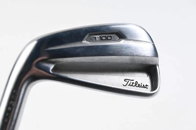 Left Hand Titleist T100 2021 #4 Iron / 24 Degree / Regular Flex Nicklaus Rifle - Image 1 of 4