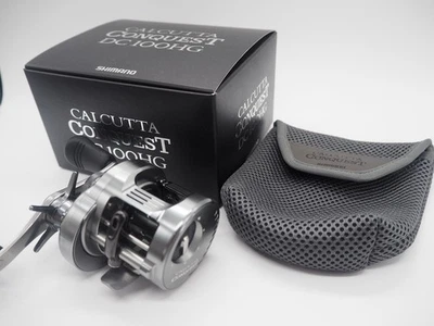 Shimano 20 Calcutta Conquest 100DC HG Right Handle Baitcasting Reel "Mint" - Image 1 of 4