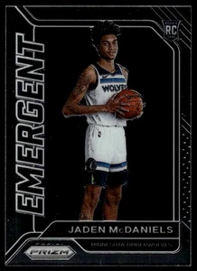 2020-21 Panini Prizm Jaden McDaniels #10 Emergent - Picture 1 of 2