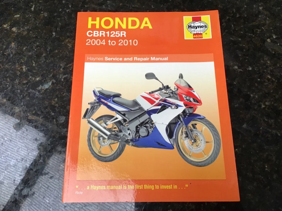 HONDA CBR125R 2004 to 2010  SERVICE REPAIR MANUAL BY HAYNES - Image 1 of 3