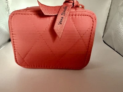 Vera Bradley ~ "Blush Sienna" ~ Estuche Organizador de Pastillas de Viaje Foto 1 de 4
