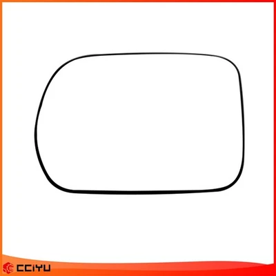 Espejo retrovisor de vidrio lado izquierdo plano sin calefacción para Honda Pilot 2003-08 con placa Foto 1 de 3