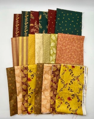 SUN-KISSED PRAIRIE by Connecting Threads 21 Piece Fat Quarter Bundle - 17 Prints - Image 1 of 4