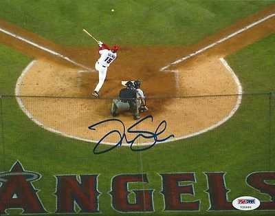 Tim Salmon Signed Angels 8x10 Photo PSA/DNA COA Picture Auto'd 2002 World Series - Image 1 of 2