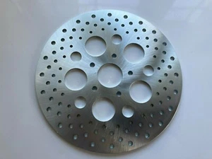 REAR DRILLED BRAKE DISC 11.5'' FITS FX  4SPD 81/86, FXR 82L,ST 84/91,SPT 79/91  - Picture 1 of 2