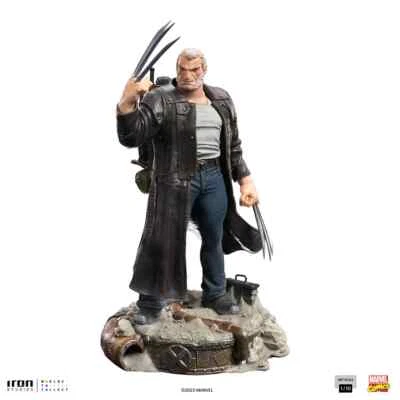 Estatua sellada Old Man Logan escala 1/10 Iron Studios Foto 1 de 4