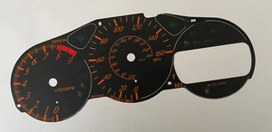 Toyota Celica 99-06 2ZZ GTS Speedo Instrument Cluster Gauge Faceplate Overlay - Picture 1 of 2
