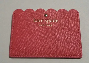 Kate Spade New York Morris Lane Leather Business Credit Card Holder (Warm Guava) - Picture 1 of 1