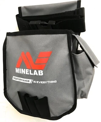 Minelab Metal Detector Finds Pouch in Grey & Black for Tools and Finds 3011-0488