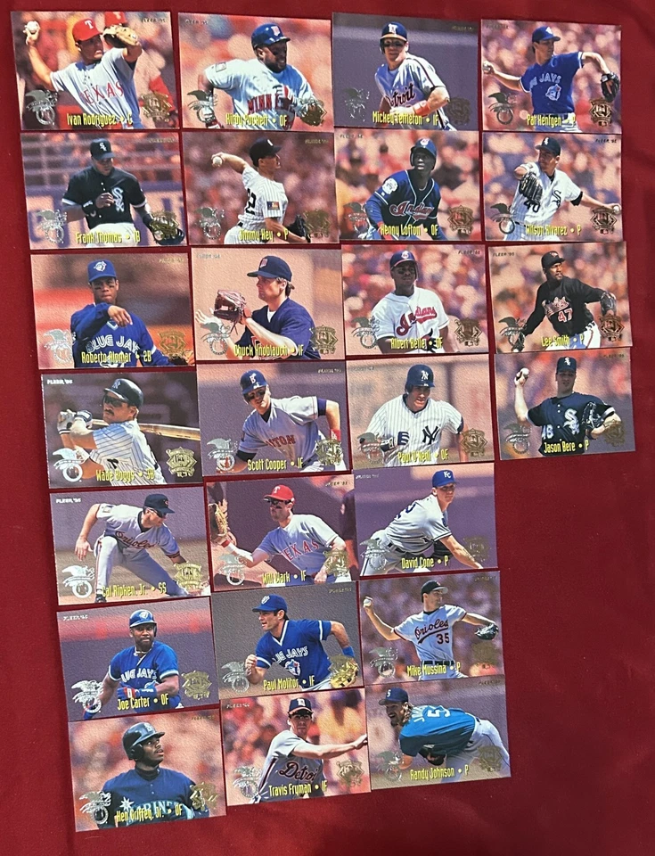 Набор из 25 вставок 1995 Fleer All-Stars - Изображение 1 из 4