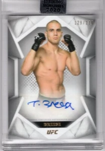 TOM BREESE 2020 TOPPS UFC STRIKING SIGNATURES AUTO #129/216 - Picture 1 of 2