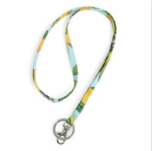 Vera Bradley Lemon Grove Lighten Up Lanyard NWT - Picture 1 of 3