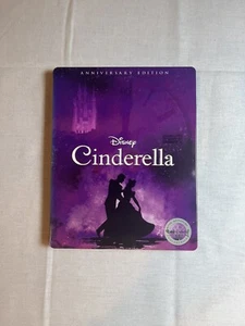 Cinderella Steelbook Blu-ray Disney Signature Collection Anniversary Edition - Picture 1 of 4