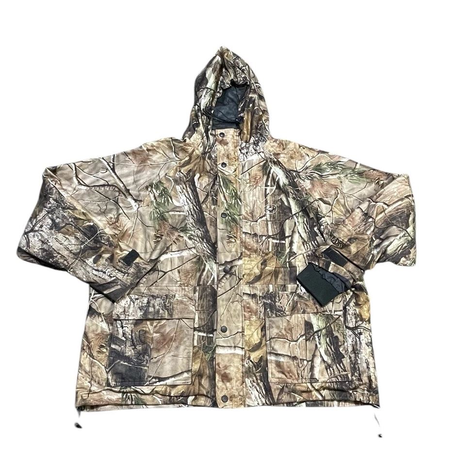 Redhead Mesh Lined Camouflage Bone-Dry Camo Jacket Men’s Size XL w Hood - Image 1 of 4