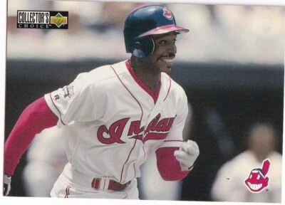 1996 UD Collectors Choice #410 Kenny Lofton CL Cleveland Indians - Image 1 of 2