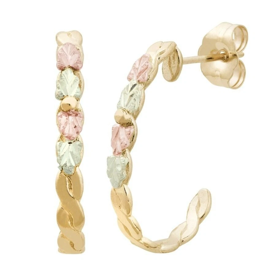 Traditional Black Hills Gold Earrings Style I - Image 1 of 1