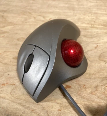 Logitech T-BB18 Trackman Wheel USB Trackball Mouse | Clean, Tested & Working - Image 1 of 4