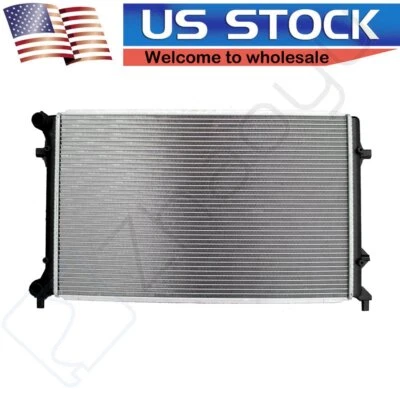 Aluminum Radiator CU2995 For 2005-2010 Volkswagen Jetta 2.5L 2010 Audi A3 A4 2.0 - Imagem 1 de 3