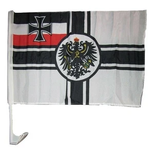 12x18 Imperial Alemán Guerra Mundial Segunda Guerra Mundial Alemania Coche Vehículo 12""x18"" Bandera - Imagen 1 de 1