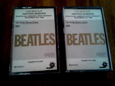THE BEATLES HISTORIC SESSIONS HAMBURG  CASSETTE TAPE X 2 LIKE NEW - Image 1 of 2