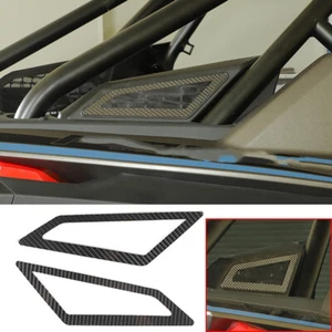 Carbon Fiber Air Vent Outlet Intake Trim For Polaris RZR PRO XP Uitimate 2021-23 - Bild 1 von 10