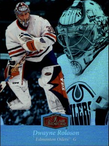 2007-08 (OILERS) Ultra Flair Showcase #17 Dwayne Roloson
