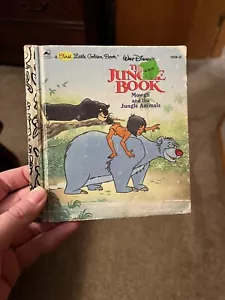 Walt Disney's The Jungle Book 1990 First Little Golden Book - Picture 1 of 2